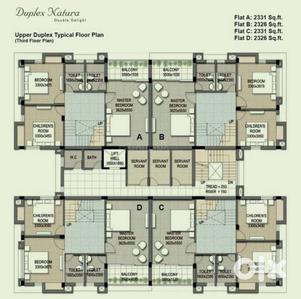 Image of 2331 Sq.ft 4 BHK Duplex for sale in Indiabulls Greentech City Duplex Natura, Vedic Village, Kolkata for Rs. 9000000