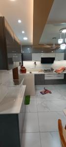 Kitchen Image of 1300 Sq.ft 3 BHK Apartment / Flat for rent in Yogi Nagar Rajkot for Rs. 32000