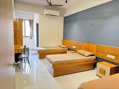 Bedroom Image of LUXE LIVING | Luxurious PG & Co-Living for Girls in Vastrapur, Ahmedabad