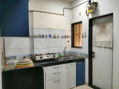 Kitchen Image of 533 Sq.ft 1 BHK Apartment / Flat for rent in Kasarvadavali Thane for Rs. 26000