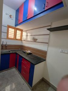 Kitchen Image of 500 Sq.ft 1 BHK Builder Floor for rent in Indira Nagar Bengaluru for Rs. 23000