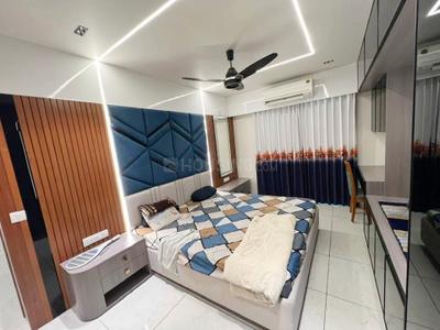 Bedroom Image of 2650 Sq.ft 3 BHK Apartment / Flat for rent in Shubh Saral Skyline, Kudasan Gandhinagar for Rs. 51000