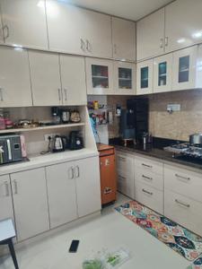 Kitchen Image of 1395 Sq.ft 2 BHK Apartment / Flat for sale in Vandemataram Satellite, Jodhpur Ahmedabad for Rs. 9800000