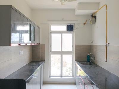 Kitchen Image of 750 Sq.ft 2 BHK Apartment / Flat for sale in Godrej Emerald, Thane West Thane for Rs. 7700000