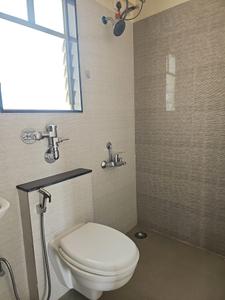 Common Bathroom Image of 800 Sq.ft 2 BHK Apartment / Flat for sale in Nyati Elan Central, Wagholi Pune for Rs. 6300000
