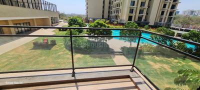 Balcony Image of 2000 Sq.ft 3 BHK Apartment / Flat for rent in Century Ethos, Byatarayanapura Bengaluru for Rs. 160000