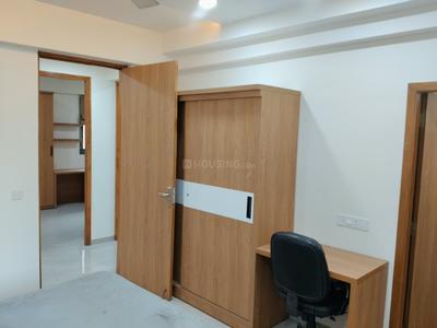Bedroom Image of 2259 Sq.ft 3 BHK Apartment / Flat for sale in Pramukh Omkar Rivanta 1, Randesan Gandhinagar for Rs. 14000000