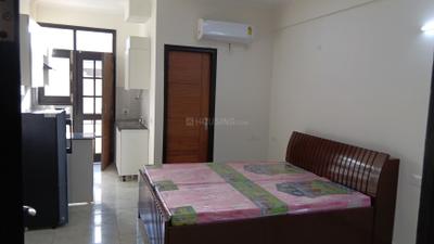 Bedroom Image of 508 Sq.ft 1 RK Builder Floor for rent in Gillco Palms, Sector 115 Mohali for Rs. 15000