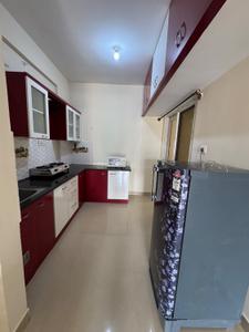 Kitchen Image of 1100 Sq.ft 2 BHK Apartment / Flat for rent in Neeladri Paradise, Mahadevapura Bengaluru for Rs. 41999
