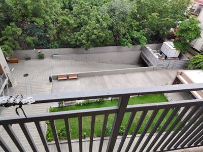 Balcony Image of 1885 Sq.ft 3 BHK Apartment / Flat for sale in Shivalik Platinum, Satellite Ahmedabad for Rs. 14800000