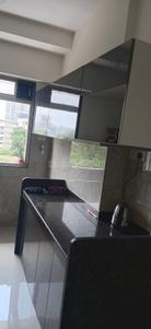 Kitchen Image of 610 Sq.ft 1.5 BHK Apartment / Flat for sale in Sainath Vrindavan, Mulund East Mumbai for Rs. 13500000