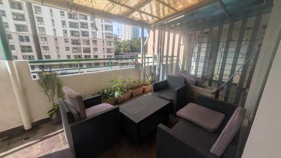Balcony Image of 1750 Sq.ft 3 BHK Apartment / Flat for sale in Kakkanad Kochi for Rs. 9500000