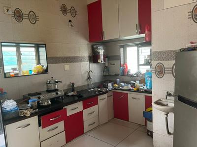 Kitchen Image of 450 Sq.ft 2 BHK Builder Floor for rent in Paldi Ahmedabad for Rs. 25000