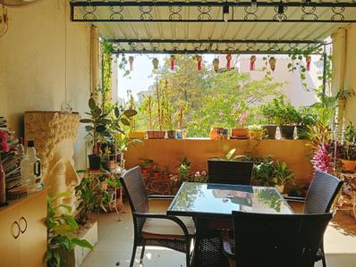 Hall Image of 1650 Sq.ft 3 BHK Apartment / Flat for rent in Green ValleySociety, Wanwadi Pune for Rs. 55000