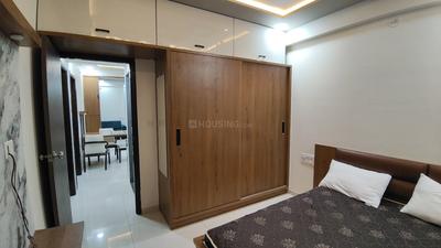 Bedroom Image of 1500 Sq.ft 3 BHK Apartment / Flat for rent in Adani Amogha, Shantigram Ahmedabad for Rs. 55000