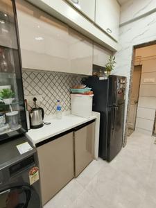 Kitchen Image of 600 Sq.ft 1 BHK Apartment / Flat for sale in Kalwa Thane for Rs. 7100000