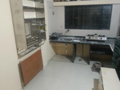 Kitchen Image of 800 Sq.ft 1.5 BHK Apartment / Flat for rent in Indira Nagar Nashik for Rs. 10000