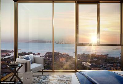 Balcony Image of 1393 Sq.ft 4 BHK Apartment / Flat for sale in Piramal Aranya, Byculla Mumbai for Rs. 72500000