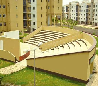 Balcony Image of 701 Sq.ft 2 BHK Apartment / Flat for rent in Shapoorji Pallonji Shukhobrishti Spandan Phase 10, New Town Kolkata for Rs. 15000
