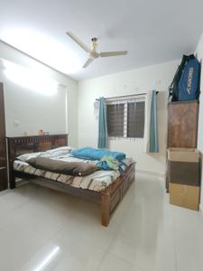Bedroom Image of 840 Sq.ft 1 BHK Builder Floor for rent in HSR Layout Bengaluru for Rs. 42000