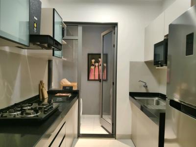 Kitchen Image of 350 Sq.ft 1 BHK Apartment / Flat for sale in Lodha Crown Kolshet, Kolshet Thane for Rs. 6500000