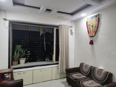Living Room Image of 540 Sq.ft 1 BHK Apartment / Flat for rent in Kavya Hill View, Kasarvadavali Thane for Rs. 16120