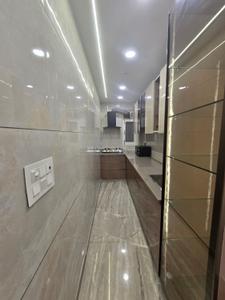 Kitchen Image of 720 Sq.ft 2 BHK Builder Floor for rent in Rajouri Garden New Delhi for Rs. 36000
