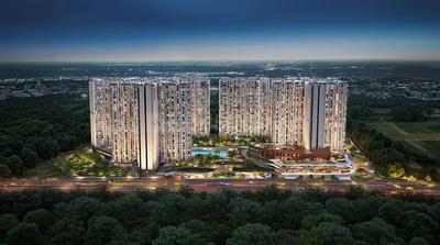 Image of 1097 Sq.ft 2 BHK Apartment / Flat for sale in Bengaluru Aerospace Park, Bengaluru for Rs. 14000000
