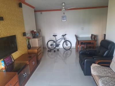 Hall Image of 1208 Sq.ft 2 BHK Apartment / Flat for rent in Kanakia Eternity Friends CHS, Dharamveer Nagar Thane for Rs. 58000