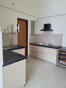 Kitchen Image of 1064 Sq.ft 3 BHK Apartment / Flat for rent in Geras Planet Of Joy, Upper Kharadi Pune for Rs. 50000