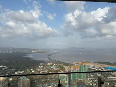 Balcony Image of 1850 Sq.ft 3 BHK Apartment / Flat for sale in L And T Crescent Bay, Parel Mumbai for Rs. 107500000