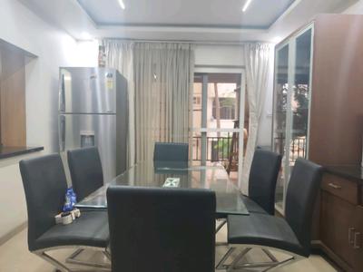Dining Area Image of 2210 Sq.ft 3 BHK Apartment / Flat for rent in Aditya Sunshine, Kothaguda Hyderabad for Rs. 80000
