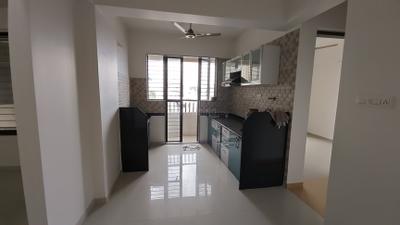 Kitchen Image of 1600 Sq.ft 3 BHK Apartment / Flat for rent in Indira Nagar Nashik for Rs. 23000