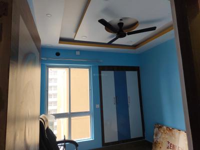 Bedroom Image of 900 Sq.ft 3 BHK Apartment / Flat for rent in Alcove New Kolkata Sangam, Serampore Hooghly for Rs. 30000