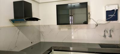 Kitchen Image of 600 Sq.ft 2 BHK Apartment / Flat for rent in Tanishq O2, Charholi Budruk Pune for Rs. 17000