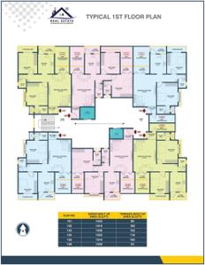 Image of 1036 Sq.ft 2 BHK Apartment / Flat for sale in Koradi Colony, Nagpur for Rs. 3700000