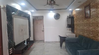 Living Room Image of 1080 Sq.ft 2 BHK Apartment / Flat for rent in Palm Springs, Airoli Navi Mumbai for Rs. 48500