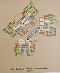 Image of 690 Sq.ft 1 BHK Apartment / Flat for rent in Shilphata, Thane for Rs. 13500