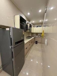 Kitchen Image of 700 Sq.ft 2 BHK Builder Floor for rent in Rajouri Garden New Delhi for Rs. 36000