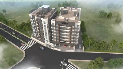 Image of 1402 Sq.ft 3 BHK Apartment / Flat for sale in Samarth Serenity, Kiwale, Pune for Rs. 7910000