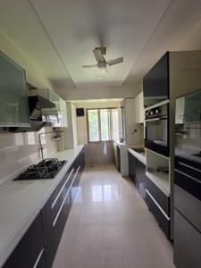 Kitchen Image of 1050 Sq.ft 3 BHK Apartment / Flat for rent in Breeze Park, Kopar Khairane Navi Mumbai for Rs. 90000