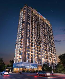Image of 499 Sq.ft 1 BHK Apartment / Flat for sale in Marine View, Borivali West, Mumbai for Rs. 9900000