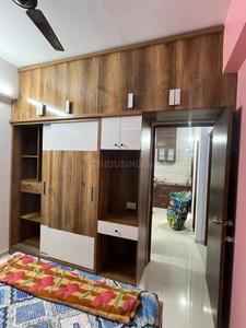 Bedroom Image of 500 Sq.ft 1 BHK Apartment / Flat for rent in Adani Pratham Phase 2, Vaishno Devi Circle Ahmedabad for Rs. 19000