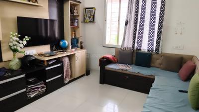 Living Room Image of 750 Sq.ft 1 BHK Apartment / Flat for rent in Pietra Enclave, Katraj Pune for Rs. 18000
