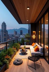 Balcony Image of 1284 Sq.ft 3 BHK Apartment / Flat for sale in Godrej Green Terraces, Panvel Navi Mumbai for Rs. 18900000