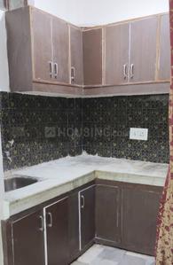 Kitchen Image of 900 Sq.ft 3 BHK Builder Floor for sale in Shakarpur Khas New Delhi for Rs. 6000000