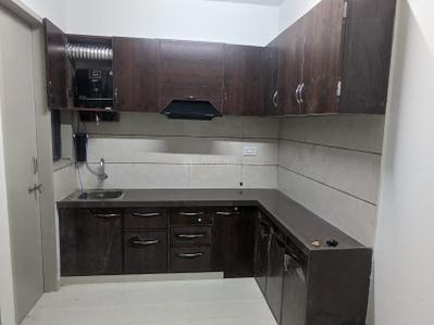 Kitchen Image of 1600 Sq.ft 2 BHK Apartment / Flat for rent in Aatrey Ivaan 6, Nana Chiloda Ahmedabad for Rs. 22000