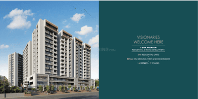 Image of 1750 Sq.ft 3 BHK Apartment / Flat for sale in Sun Urban Park, Bopal, Ahmedabad for Rs. 12500000