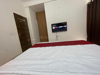 Bedroom Image of 550 Sq.ft 1 BHK Builder Floor for rent in Sector 53 Gurgaon for Rs. 48000