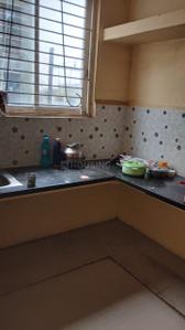 Kitchen Image of 900 Sq.ft 2 BHK Builder Floor for rent in Surya Shreeji Valley, Bhicholi Mardana Indore for Rs. 9000